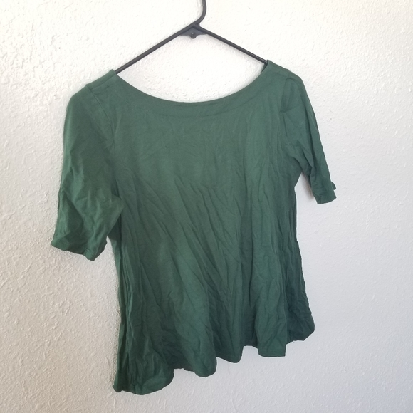 Loft hunter green short sleeves tee - Picture 3 of 7